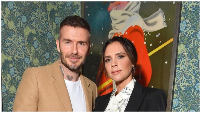 Victoria Beckham und David Beckham. Quelle: Getty Images