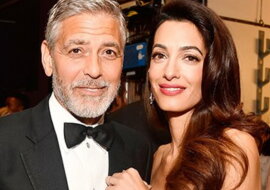 George Clooney mit der Frau. Quelle: pinterest