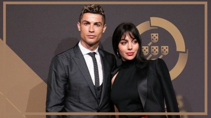 Cristiano Ronaldo mit seiner Freundin Georgina Rodriguez. Quelle: cosmo.com