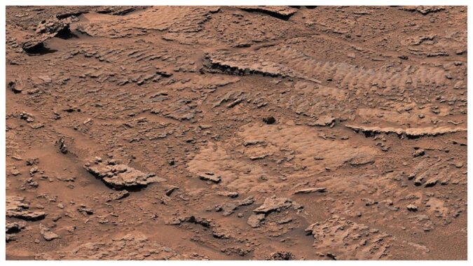Curiosity findet Spuren eines alten Sees auf einem der Berge des Roten Planeten. Quelle:NASA