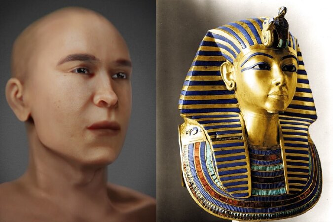 Der Pharao Echnaton. Quelle: dailymail.co.uk