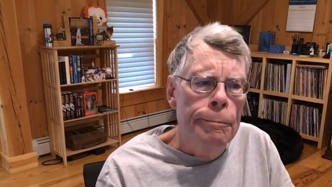 Stephen King. Quelle: Screenshot YouTube