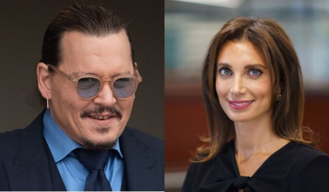 Johnny Depp und Joelle Rich. Quelle: Getty Images