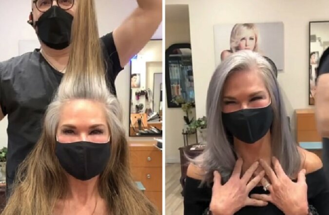 "Liebe zu eigenem Spiegelbild erwecken": Anstatt die grauen Haarwurzeln der Kundinnen zu verbergen, überzeugt ein Kolorist Frauen, sie zu akzeptieren