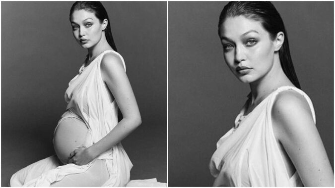 "Junge Mutter": Supermodel Gigi Hadid hat Aufnahmen ihrer neugeborenen Tochter geteilt