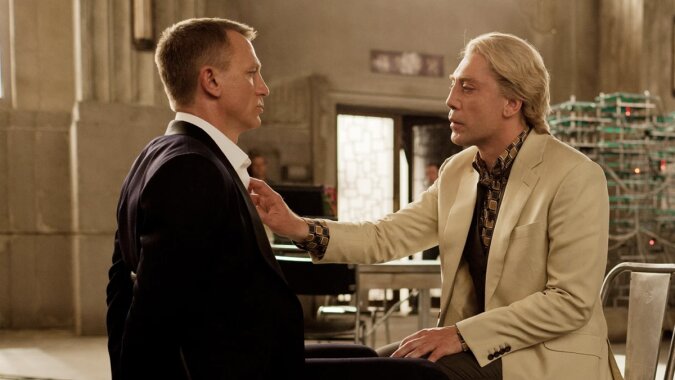 Javier Bardem und Daniel Craig in dem James-Bond-Film 007: Skyfall (2012).