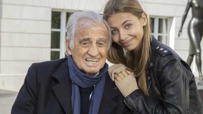 Jean-Paul Belmondo mit seiner Tochter. Quelle: laykni.com