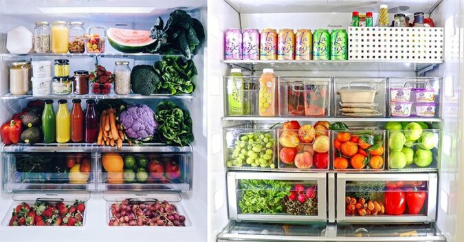 "Super Organization": Eine junge Mutter zeigte eine ungewöhnliche Art, den Kühlschrank zu ordnen