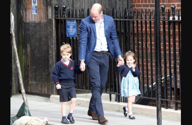 Prinz William und Kinder. Quelle: marieclaire.com
