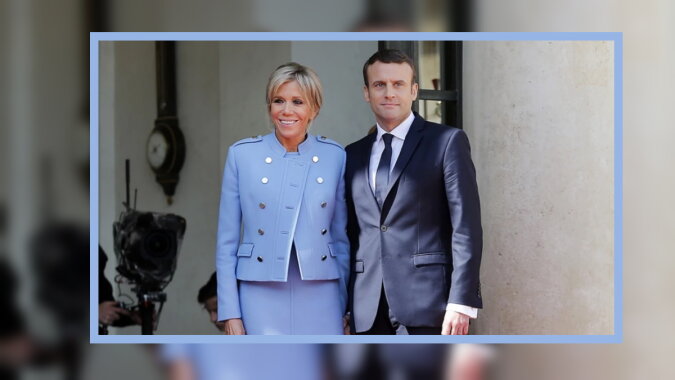 Brigitte und Emmanuel Macron. Quelle: buro247.com