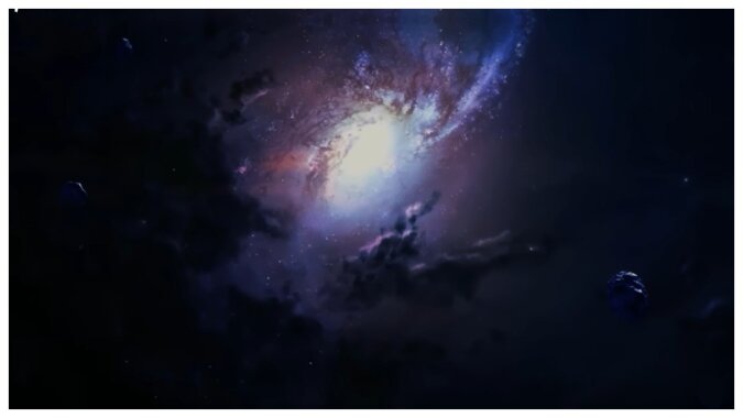 Kosmos. Quelle: Screenshot YouTube