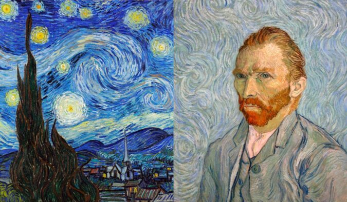 Vincent van Goghs "Sternennacht" (1889). Quelle: www. detaly.сom