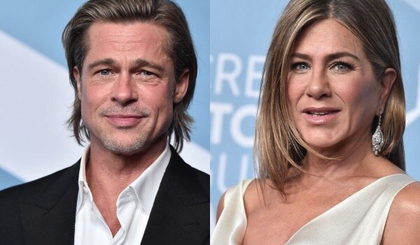 Jennifer Aniston und Brad Pitt. Quelle: focus.сom