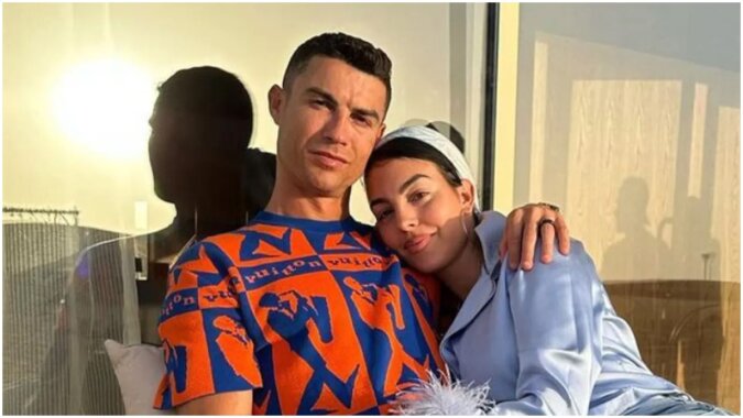 Cristiano Ronaldo und Georgina Rodriguez. Quelle:Instagran @georginagio