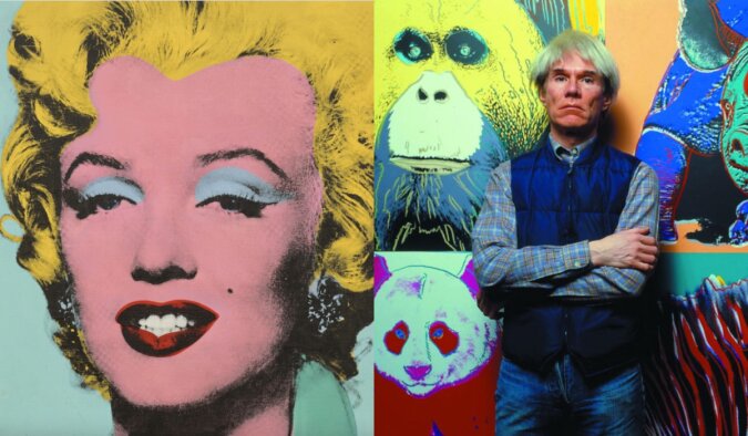 Andy Warhols "Shot Sage Blue Marilyn". Quelle: www. focus.сom
