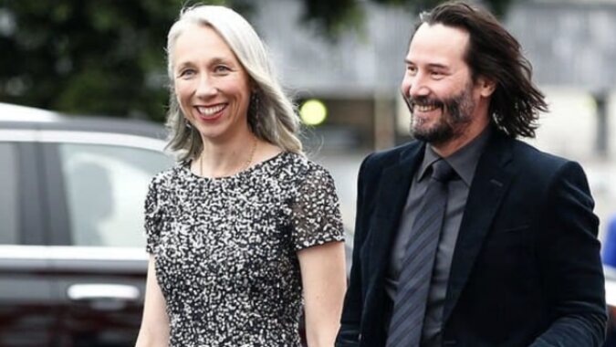 Alexandra Grant und Keanu Reeves.  Quelle: Getty Images