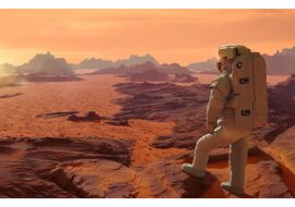 Astronauten auf dem Mars. Quelle:NASA