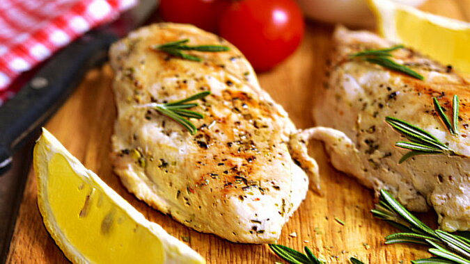 Huhn mit Knoblauchsauce. Quelle: pinterest